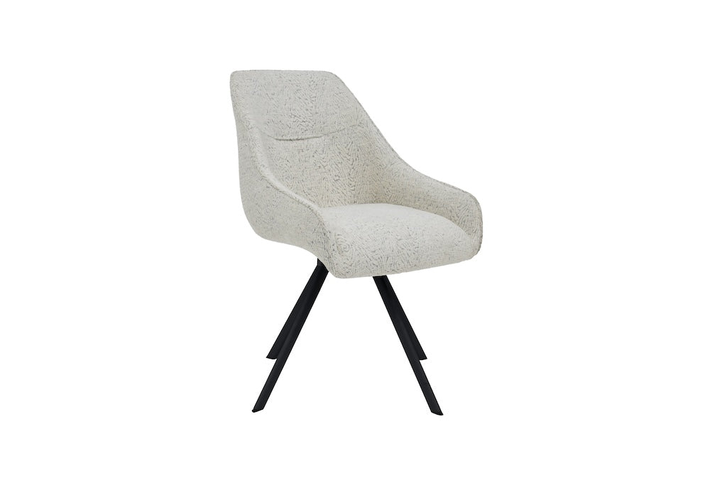 Krzesło Moliani SOMERA - stylowe obrotowe krzesło, fotel do biura jadalni i salonu