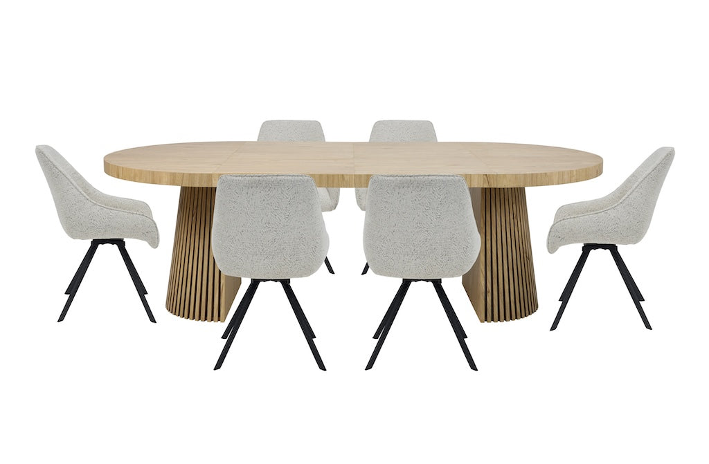 Krzesło Moliani SOMERA - stylowe obrotowe krzesło, fotel do biura jadalni i salonu