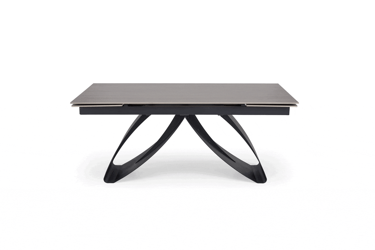 Stół rozkładany FANTASTIK - kolor orzech i czarny