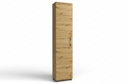 Regał G30 1D Dąb Artisan z zamkiem RODO, na segregatory
