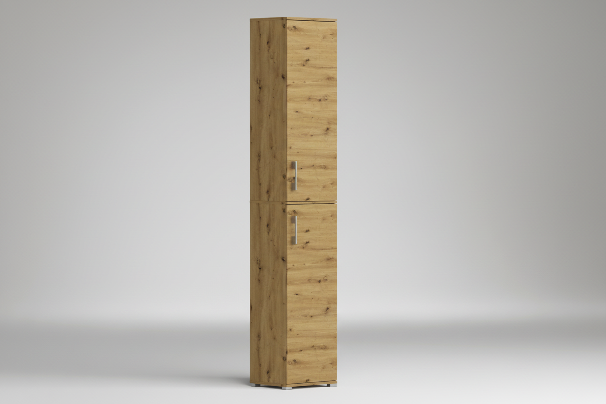 Regał Pola dwudrzwiowy 215 cm 30 cm Artisan