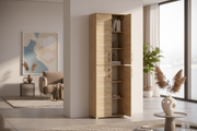 Regał Pola 4-drzwiowy 60 cm Dąb Sonoma